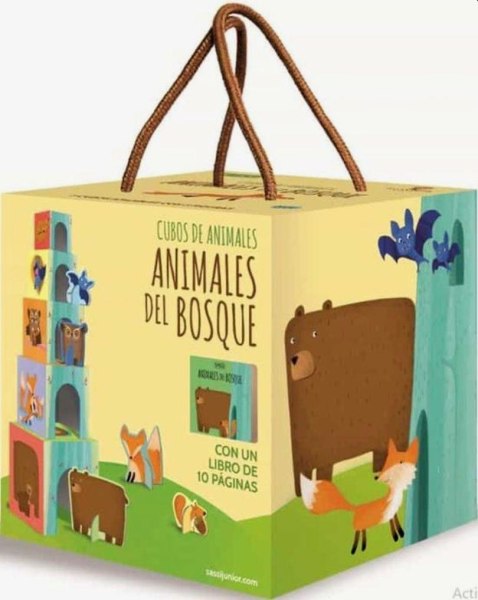 Cubos De Animales Del Bosque
