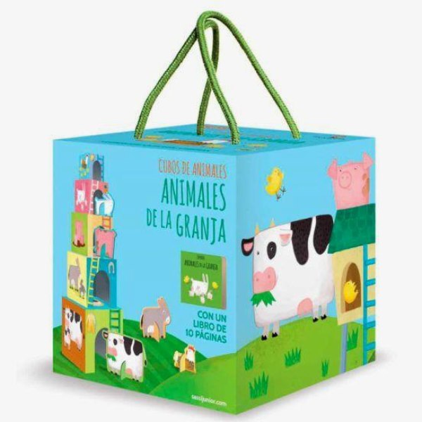 Cubos De Animales De La Granja