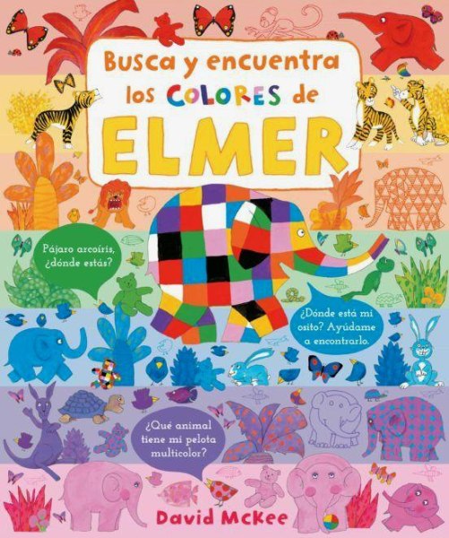 Busca y Encuentra Los Colores De Elmer