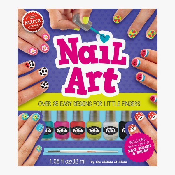 Nail Art Book & Activity Kit