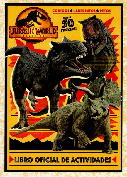 Jurassic World Libro Oficial De Actividades