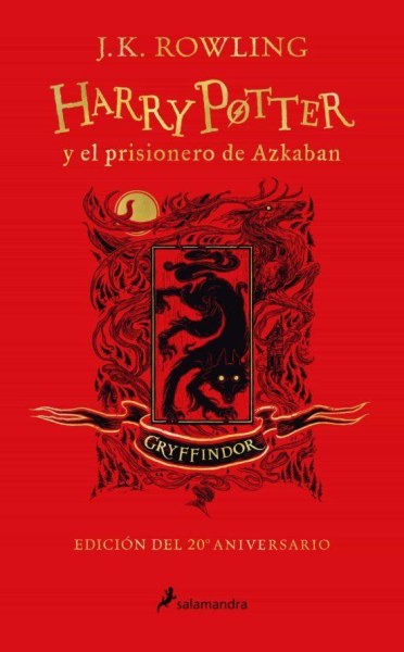 Harry Potter 3 El Prisionero De Azkaban - Td Rojo Gryffindor