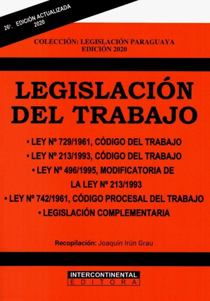Legislacion Del Trabajo