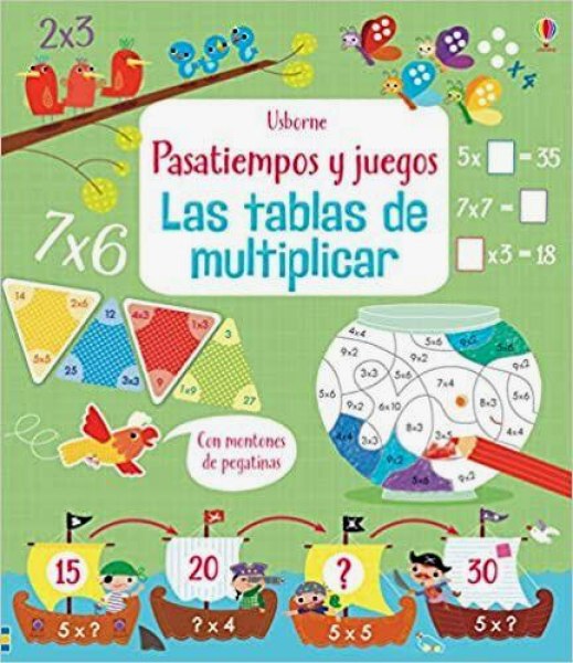 Pasatiempos y Juegos Las Tablas De Multiplicar