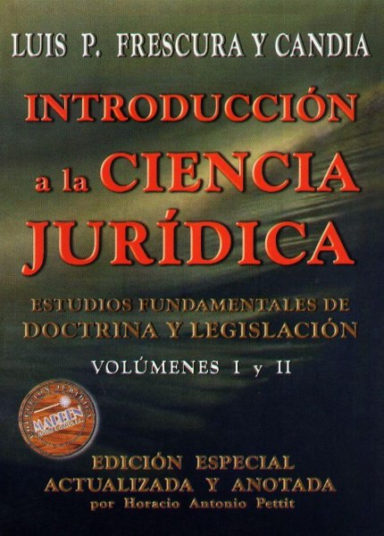 Introduccion A La Ciencia Juridica