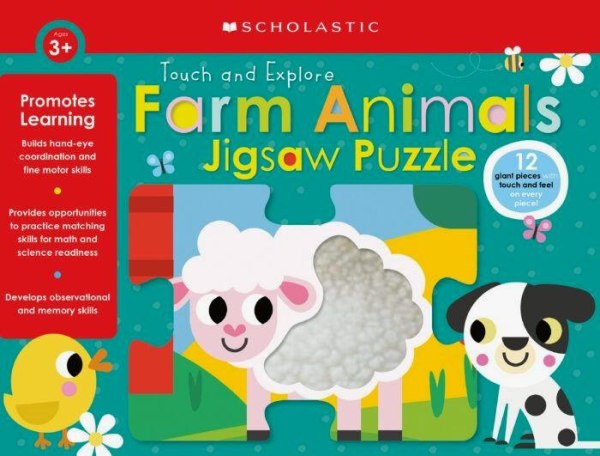 Touch And Explore Farm Animals Puzzle