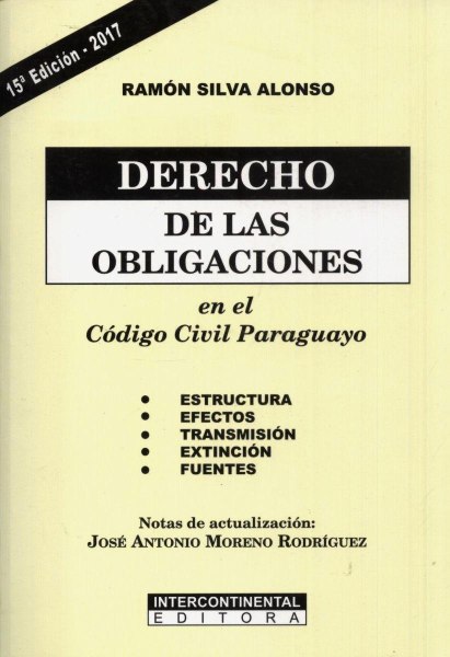 Derecho De Las Obligaciones - En El Codigo Civil Paraguayo