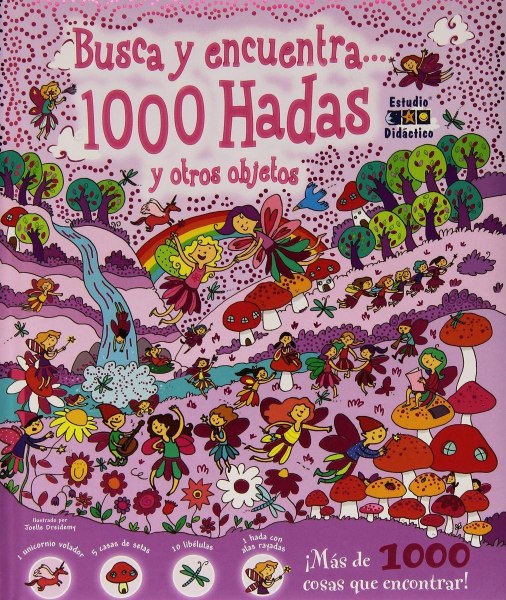 Busca y Encuentra 1000 Hadas y Otros Objetos